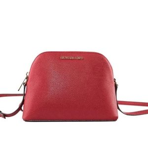 Michael Kors Adele Leather Dome Crossbody Bag
